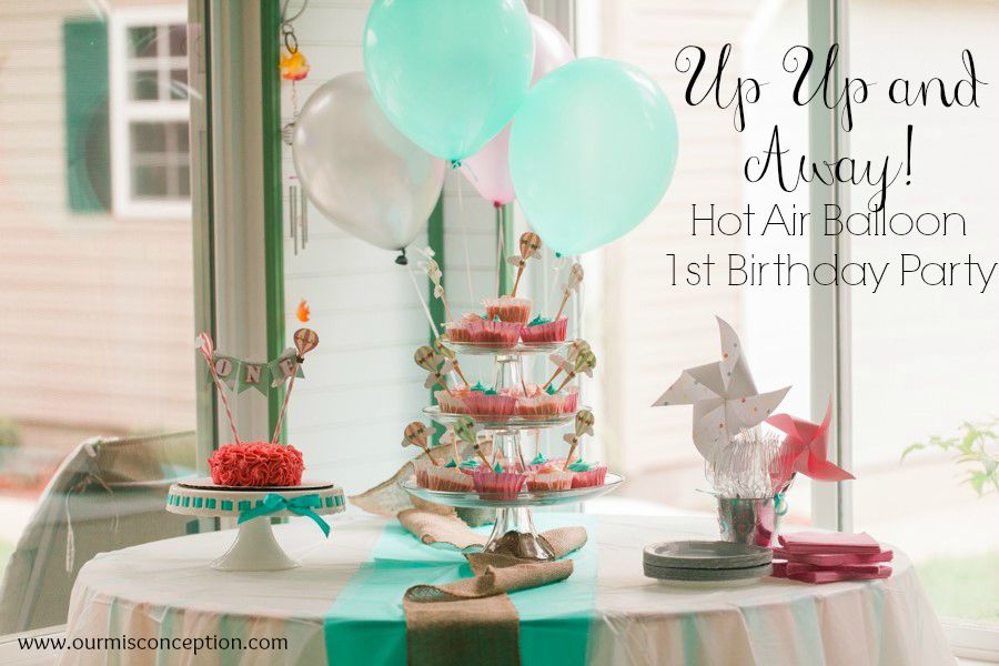 Hot air balloon deals 1st birthday outfit
